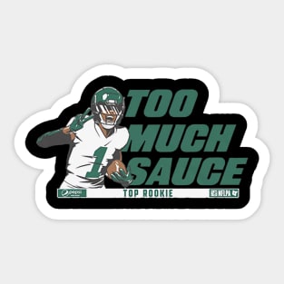 Ahmad Sauce Gardner Too Much Sauce Sticker